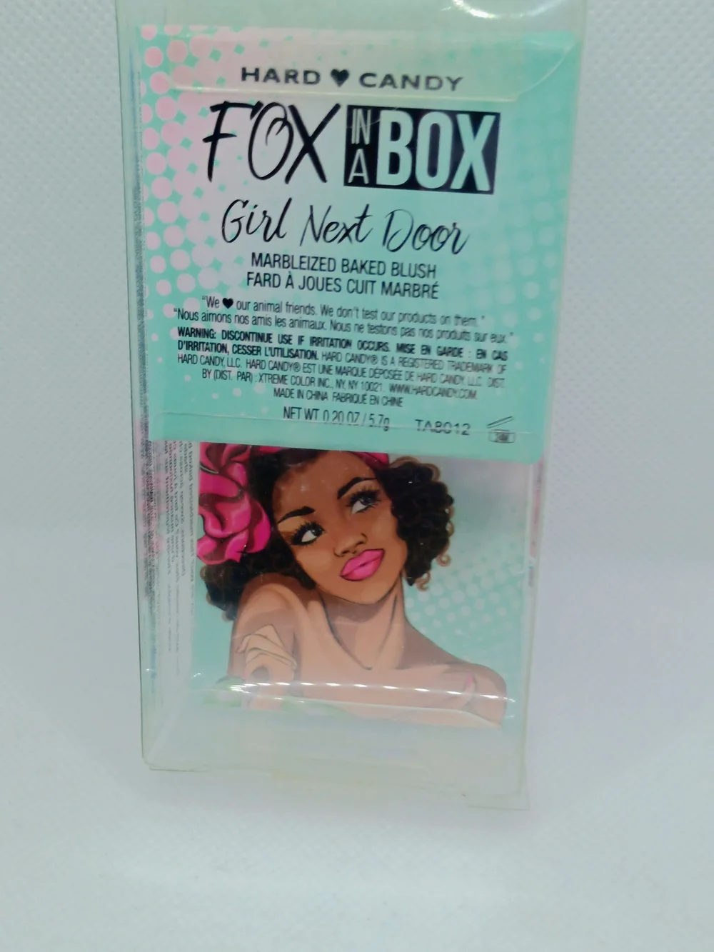 Hard❤Candy Fox In A Box Girl Next Door Blush Discontinued Item 1344 NIB